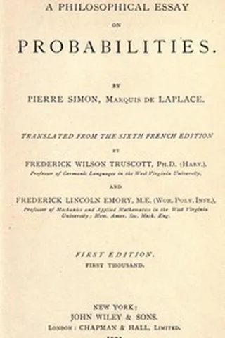 Cover of A Philosophical Essay on Probabilities