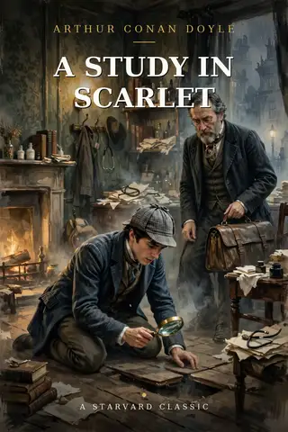 Cover of A Study in Scarlet