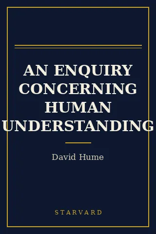 Cover of An Enquiry Concerning Human Understanding