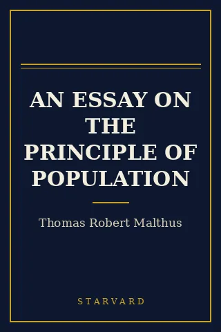 Cover of An Essay on the Principle of Population