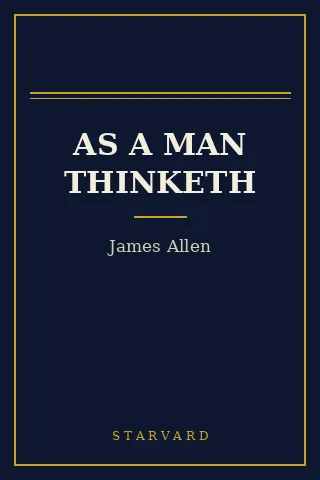 Cover of As a Man Thinketh