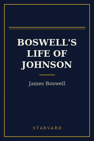 Cover of Boswell's Life of Johnson
