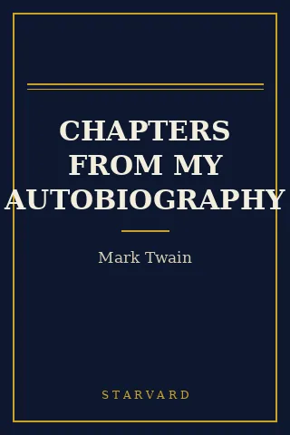 Cover of Chapters from My Autobiography