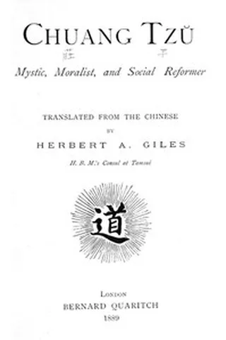 Cover of Chuang Tzu: Mystic, Moralist, and Social Reformer