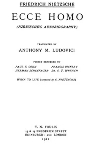 Cover of Ecce Homo