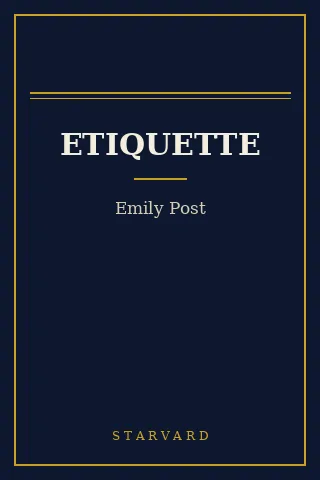 Cover of Etiquette