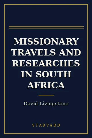 Cover of Missionary Travels and Researches in South Africa