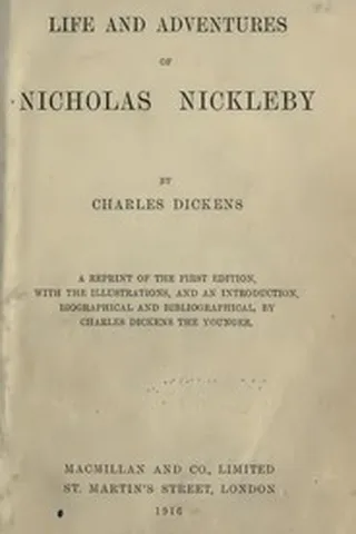 Cover of Nicholas Nickleby