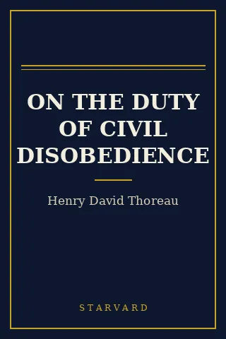 Cover of On the Duty of Civil Disobedience