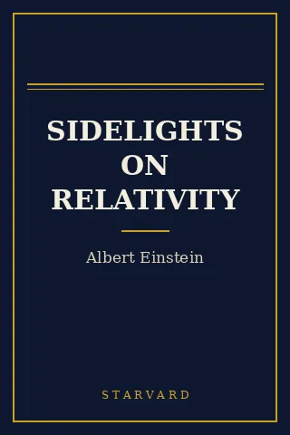 Cover of Sidelights on Relativity