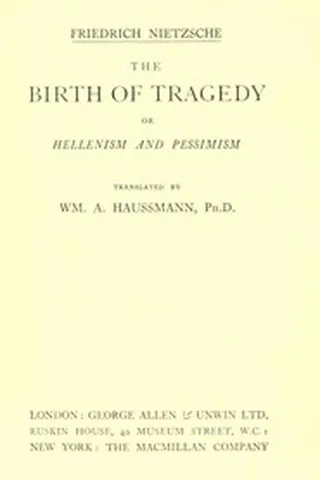 Cover of The Birth of Tragedy