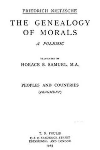 Cover of The Genealogy of Morals