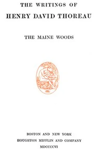 Cover of The Maine Woods