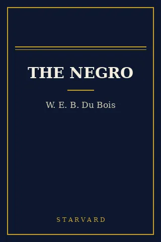 Cover of The Negro