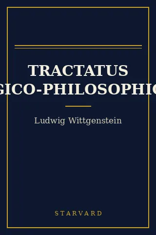 Cover of Tractatus Logico-Philosophicus