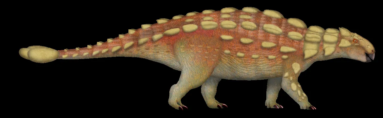 Life reconstruction of Ankylosaurus