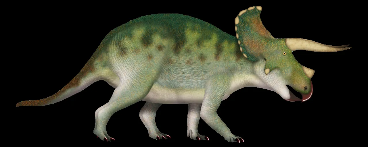 Life reconstruction of Triceratops