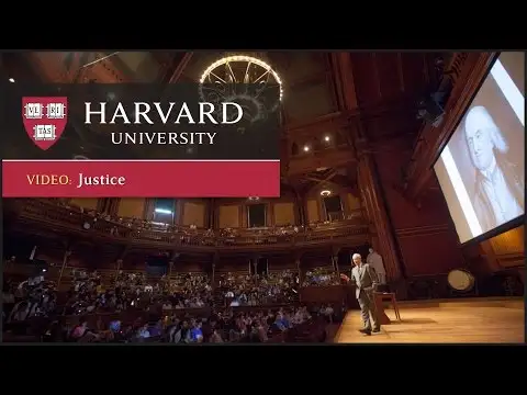 Justice: What's the Right Thing To Do? first lesson
