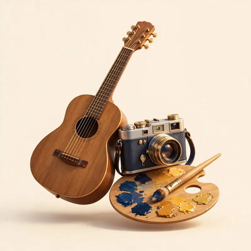 A guitar, a camera and a painter's palette: arts and wonder at Starvard