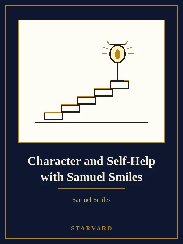 Rising stone steps climbing toward a glowing lamp on a stand, drawn in black and gold lines on a cream panel above the course title.