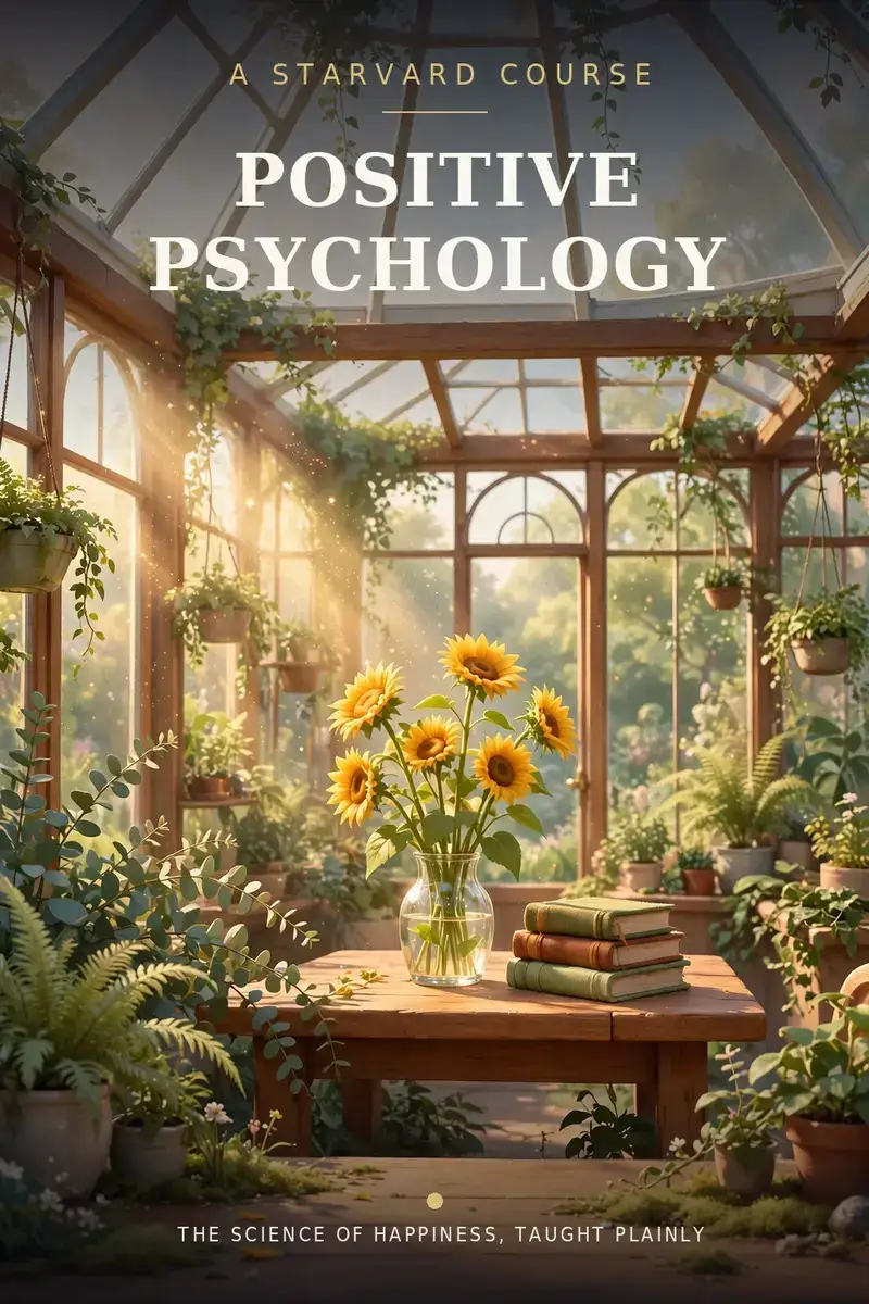 Couverture du cours de psychologie positive