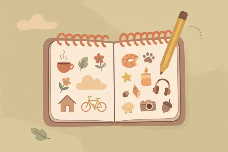 A small notebook collecting everyday story moments